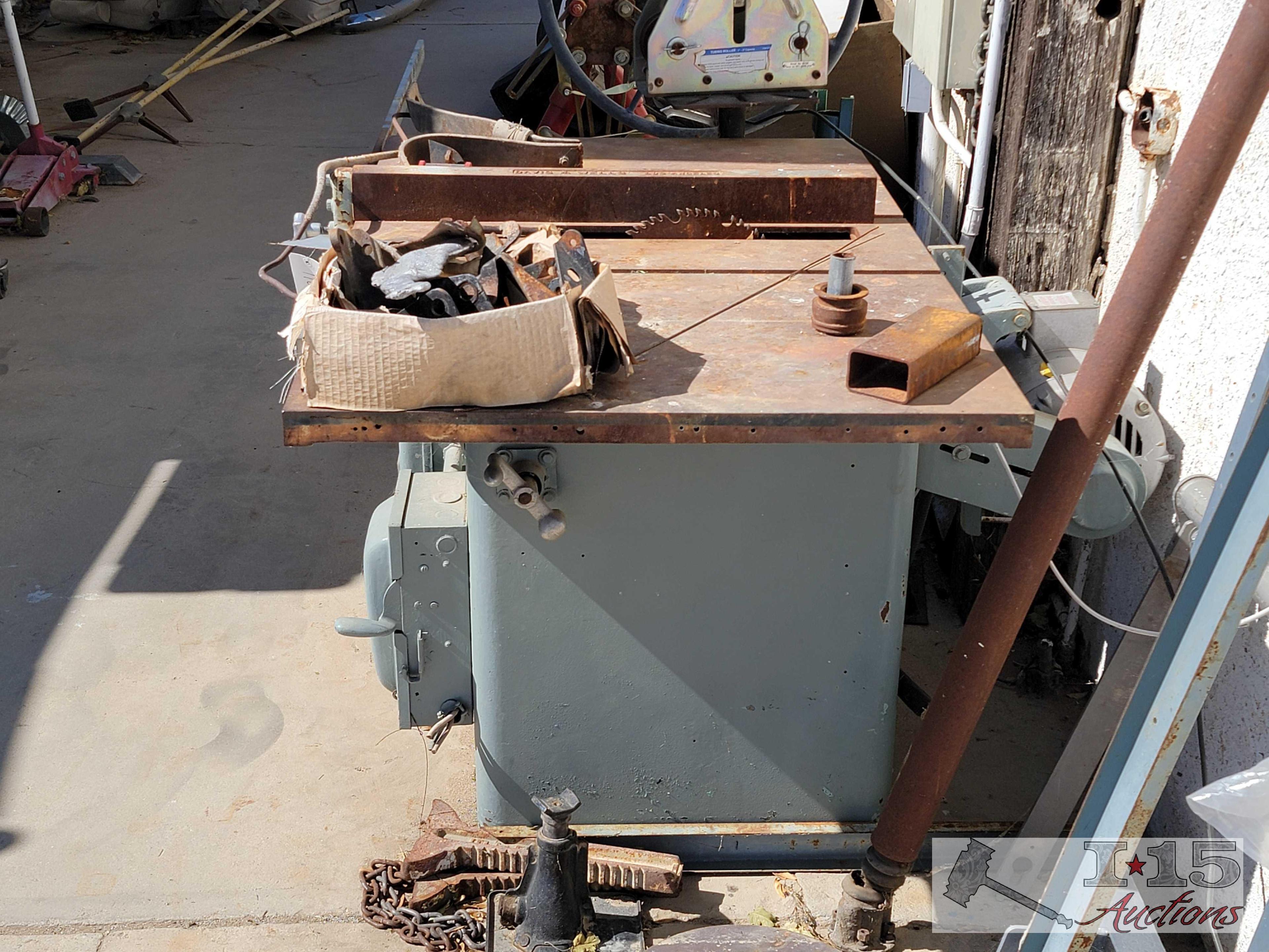 Davis & Wells Table Saw