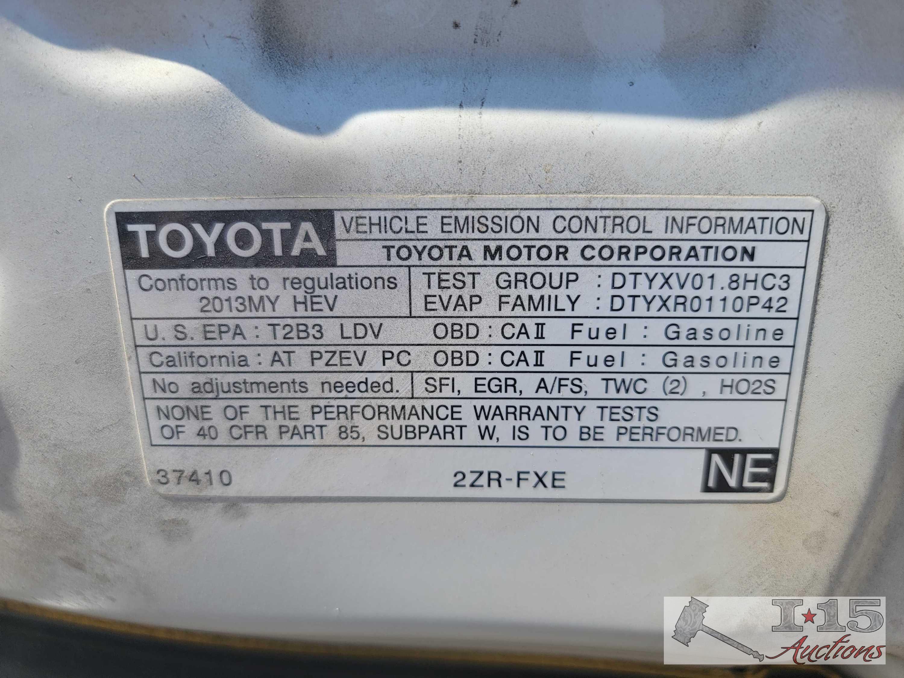 2013 Toyota Prius