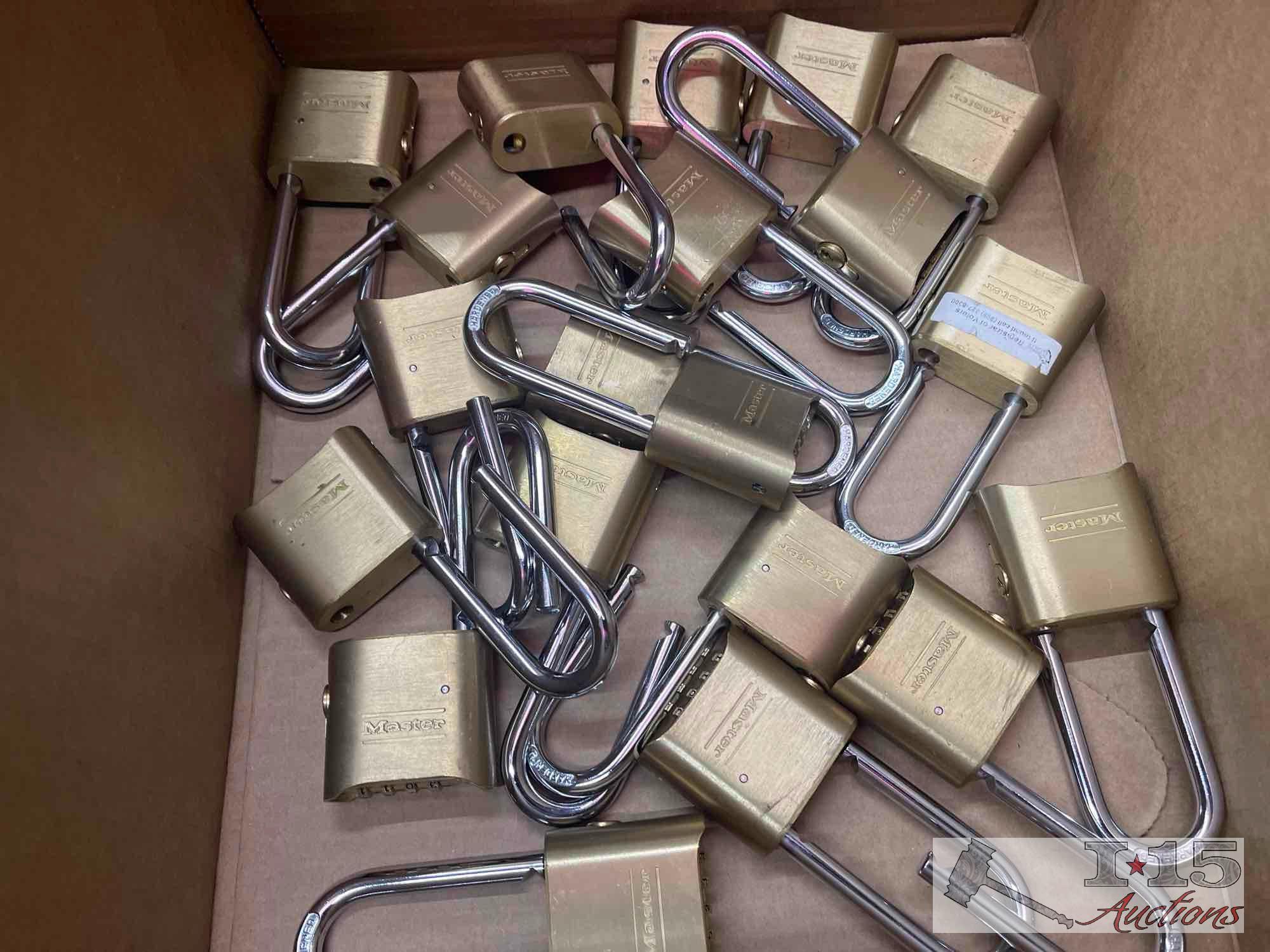 Pallet of Approx 480 Combination Master Key Locks