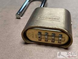 Pallet of Approx 480 Combination Master Key Locks