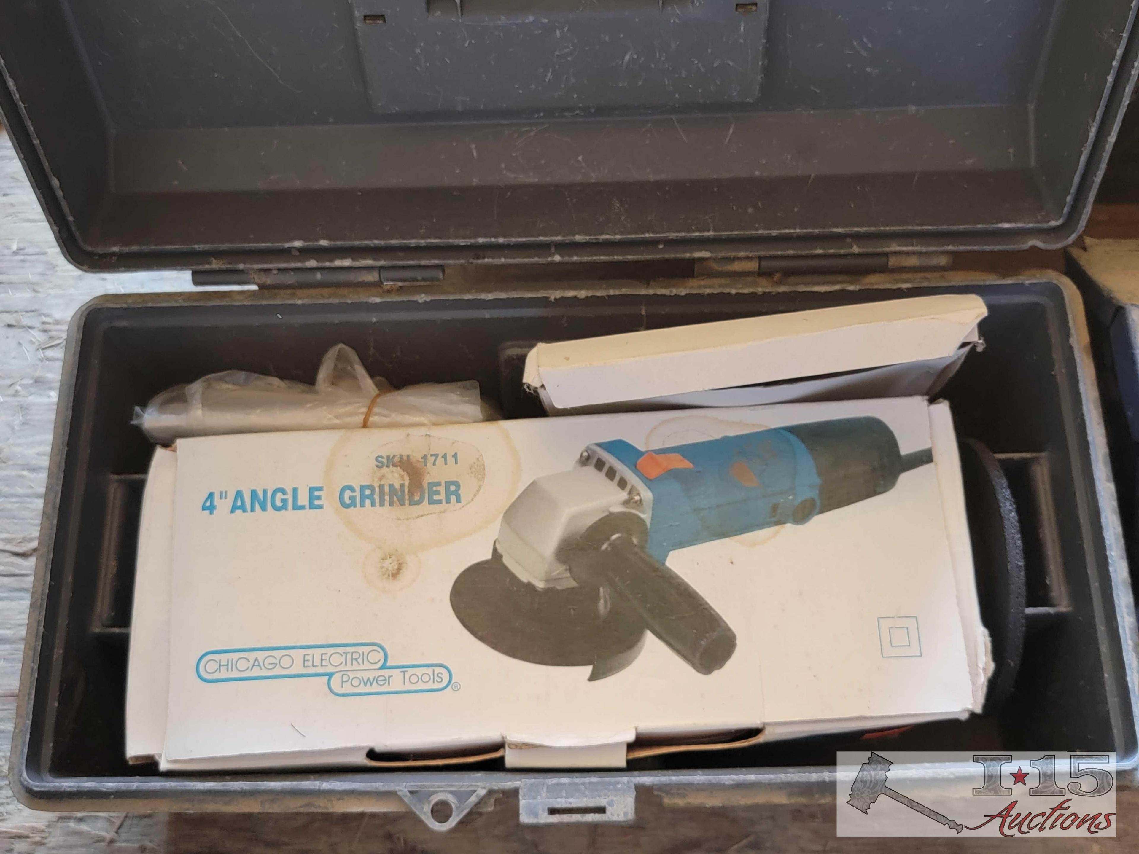 (4) Tools Boxes and Tools