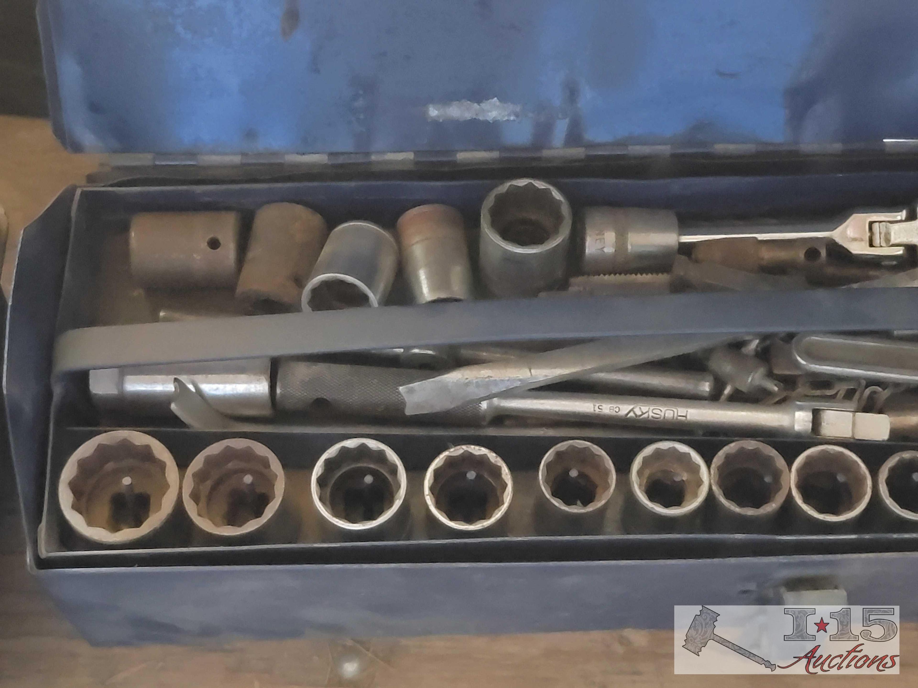 (4) Tools Boxes and Tools