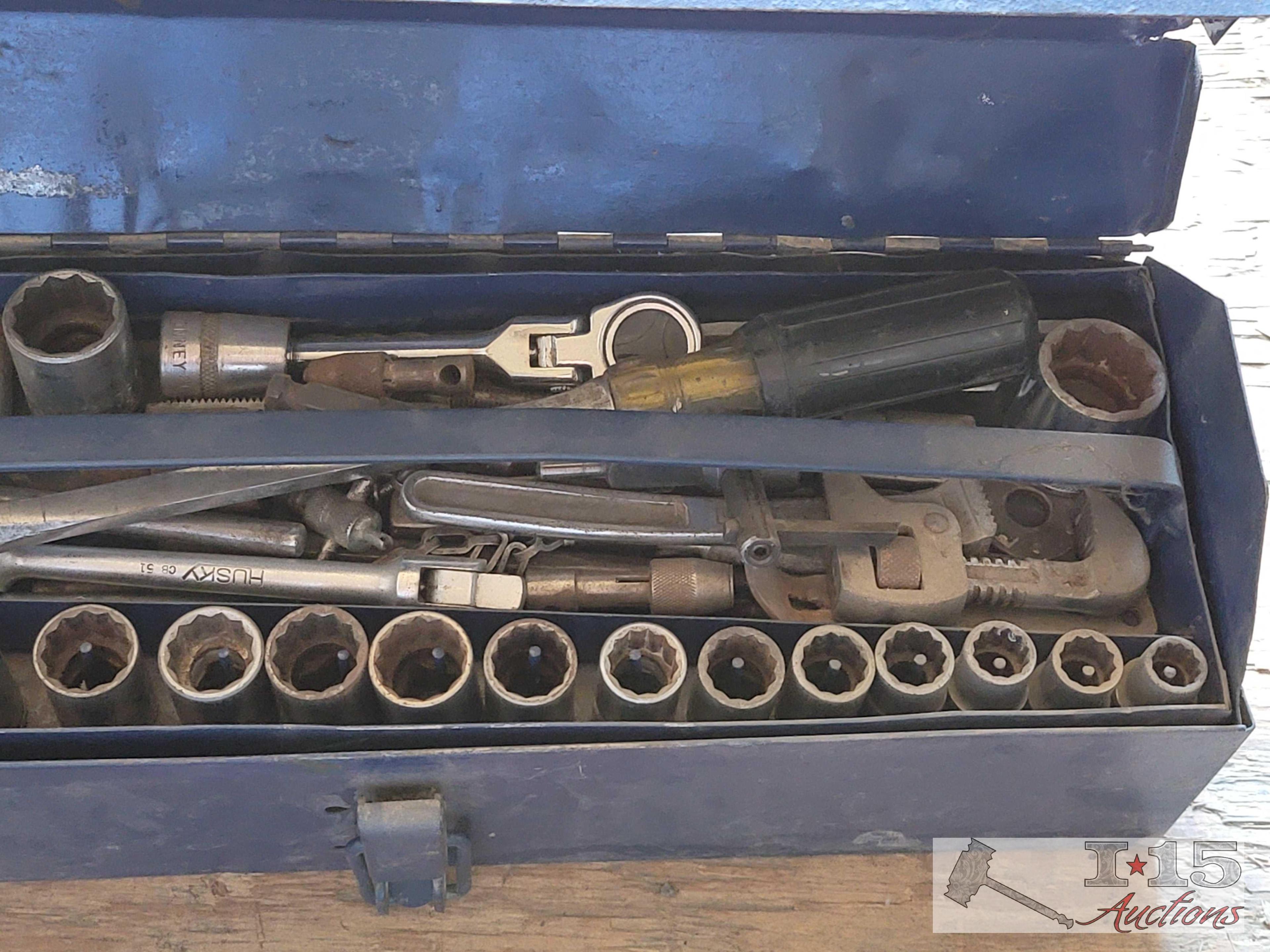 (4) Tools Boxes and Tools