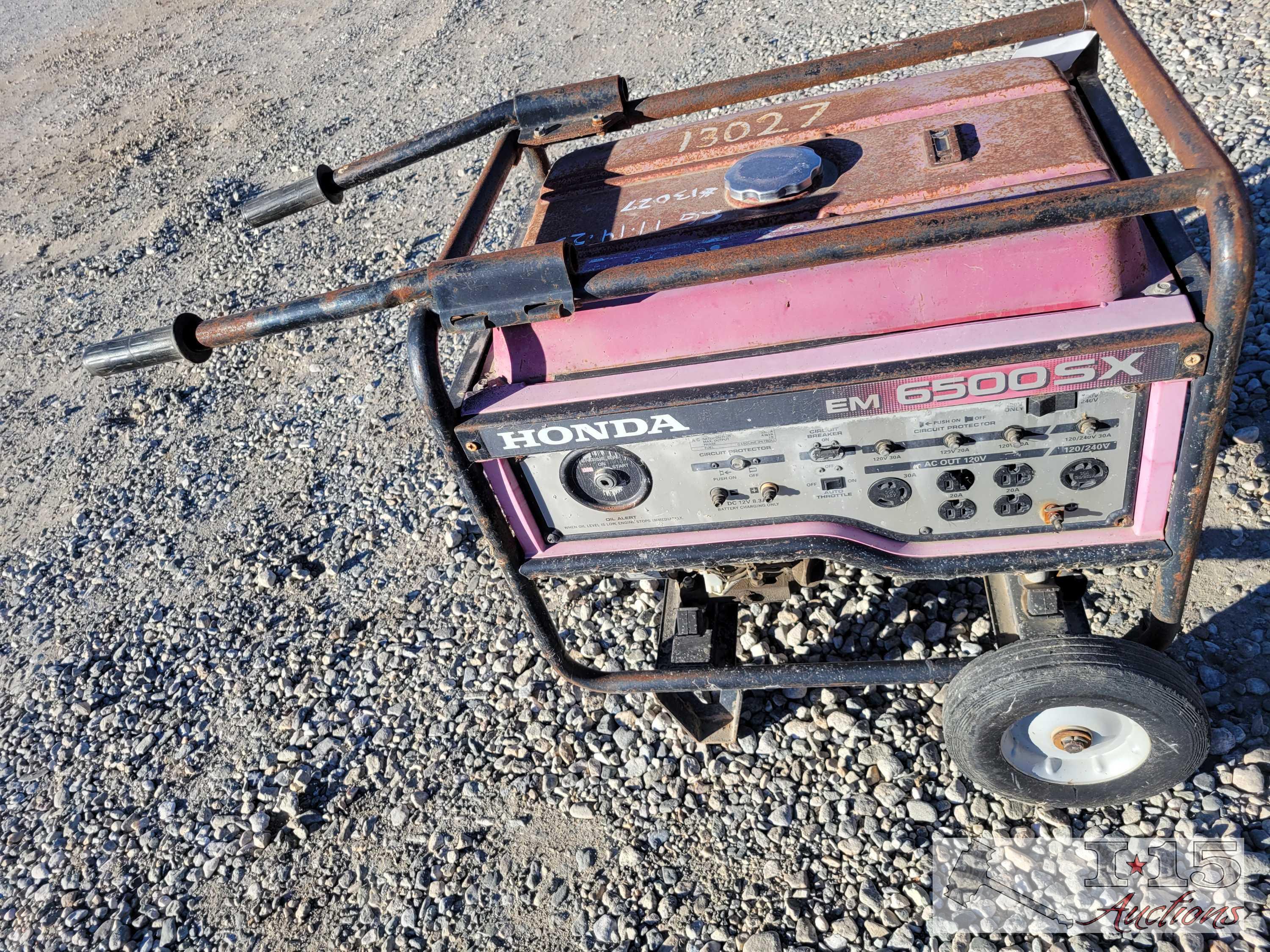 Honda EM6500SX Generator