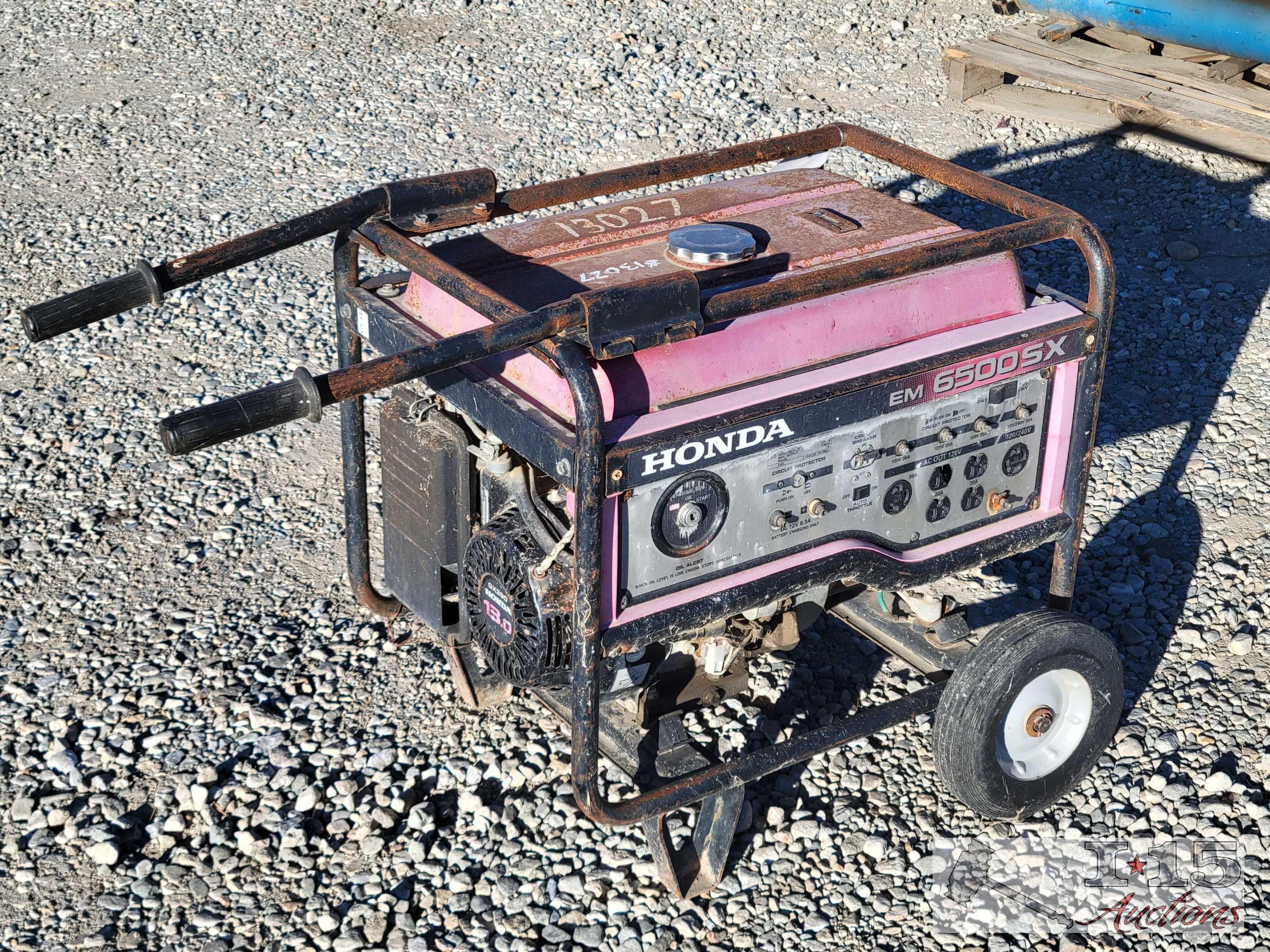 Honda EM6500SX Generator