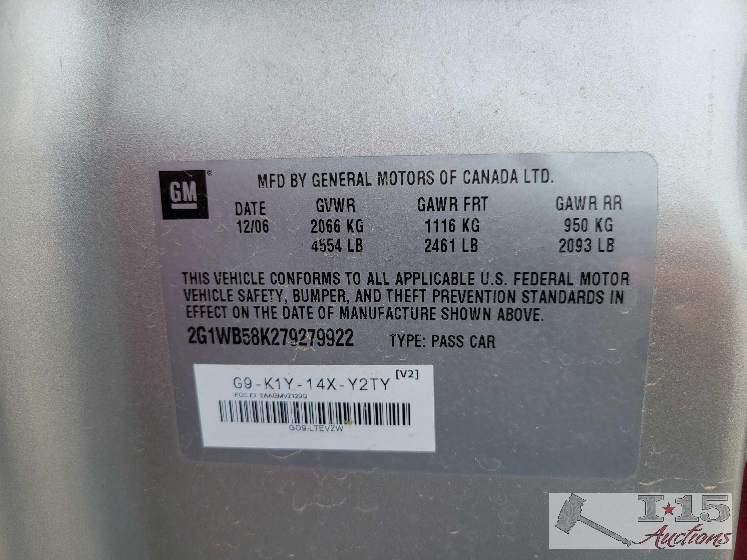 2007 Chevrolet Impala