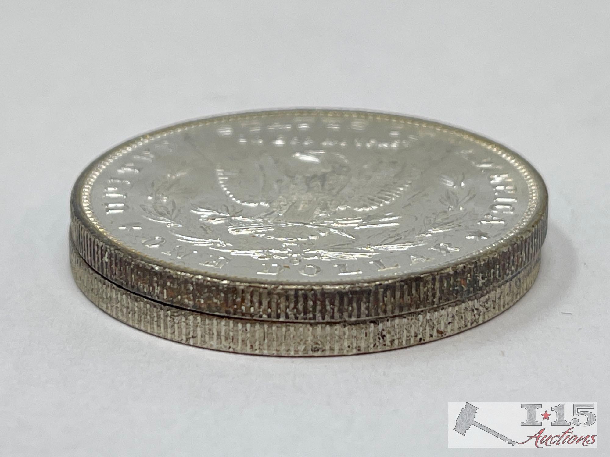 (2) 1904 Morgan Silver Dollars