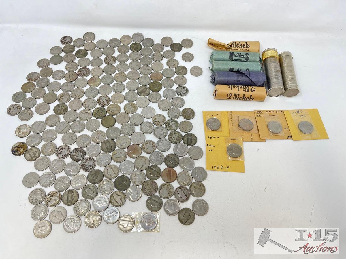 Collection of Over (150) Nickels