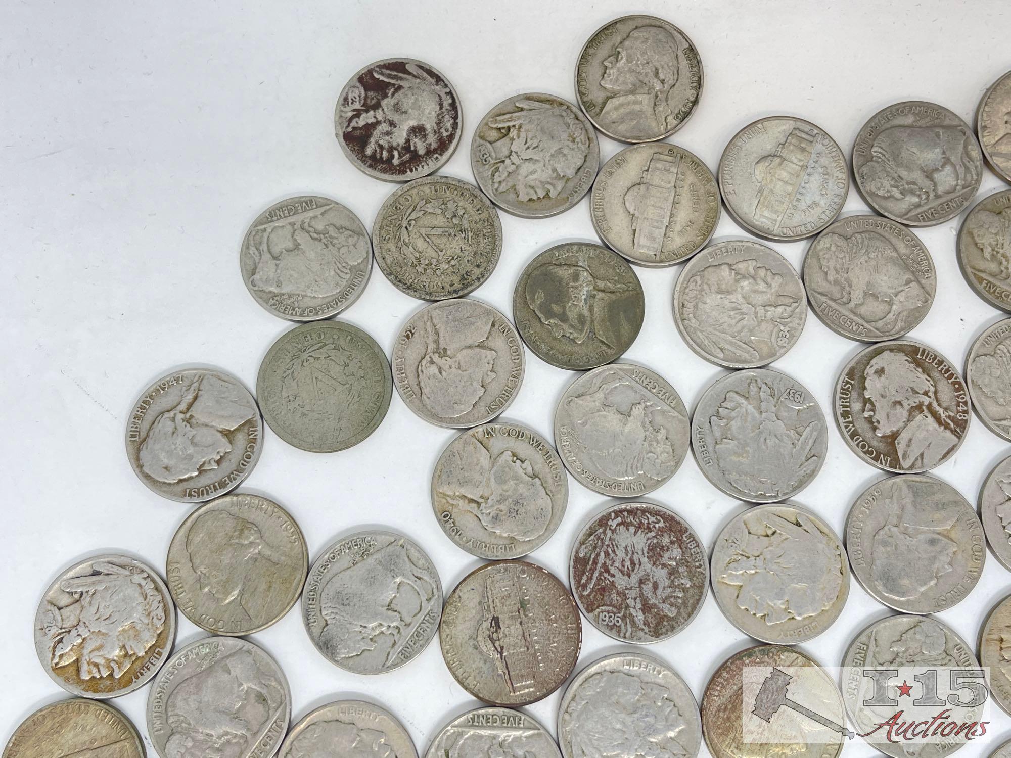 Collection of Over (150) Nickels