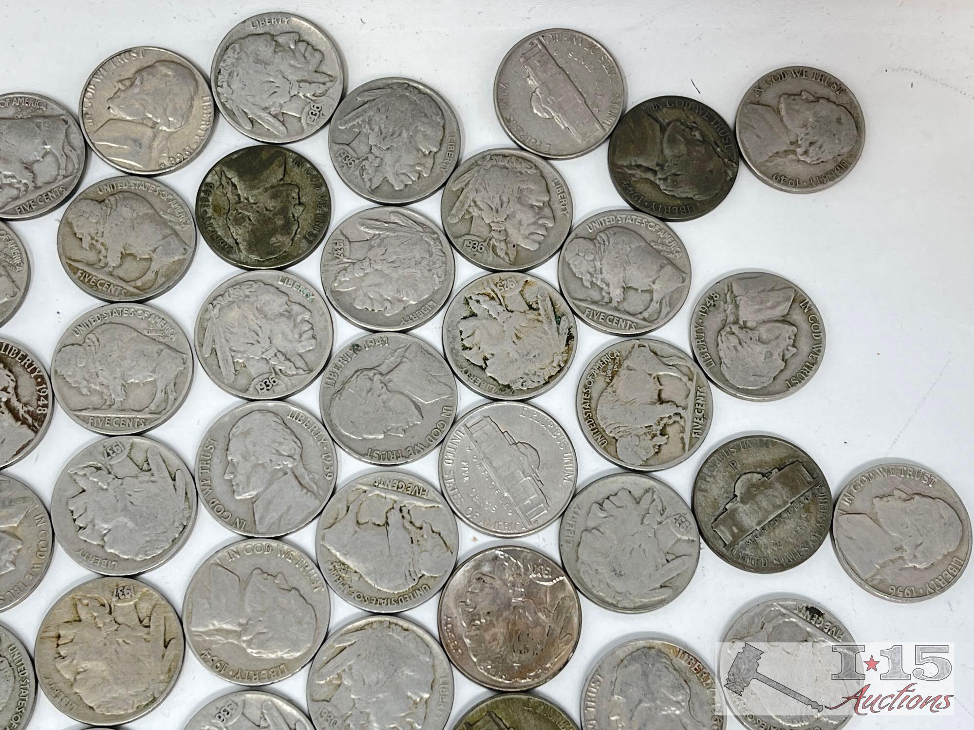 Collection of Over (150) Nickels