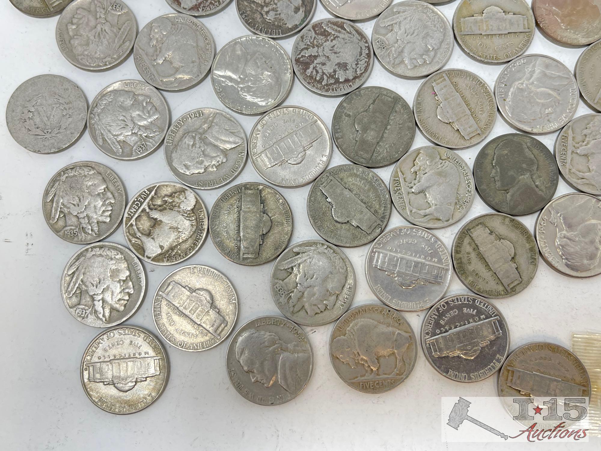 Collection of Over (150) Nickels
