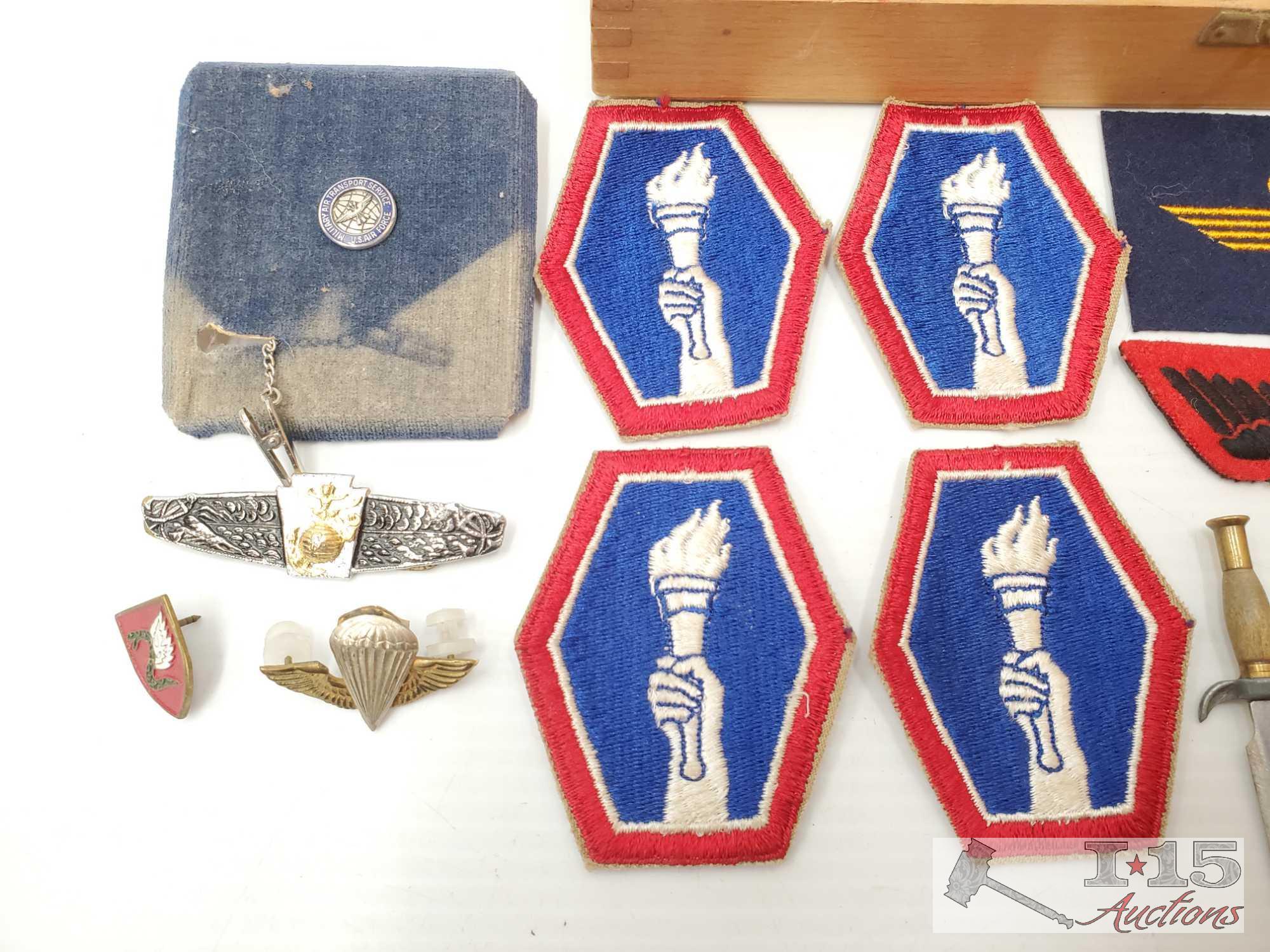 WWII Japanese American Patches & Pins