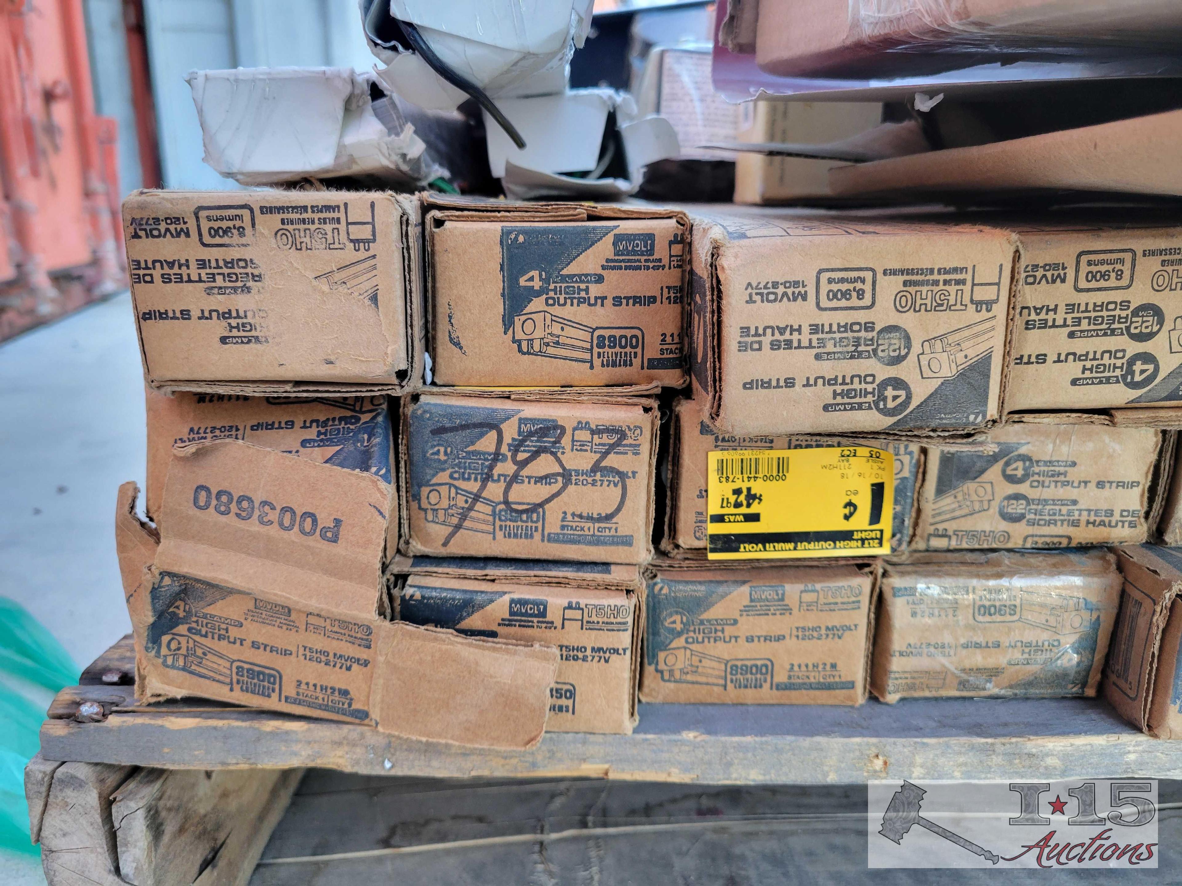 Assorted 4' Light Bars, Zircon MultiScanner, Electric Water Timer, Electrical Outlet Strip