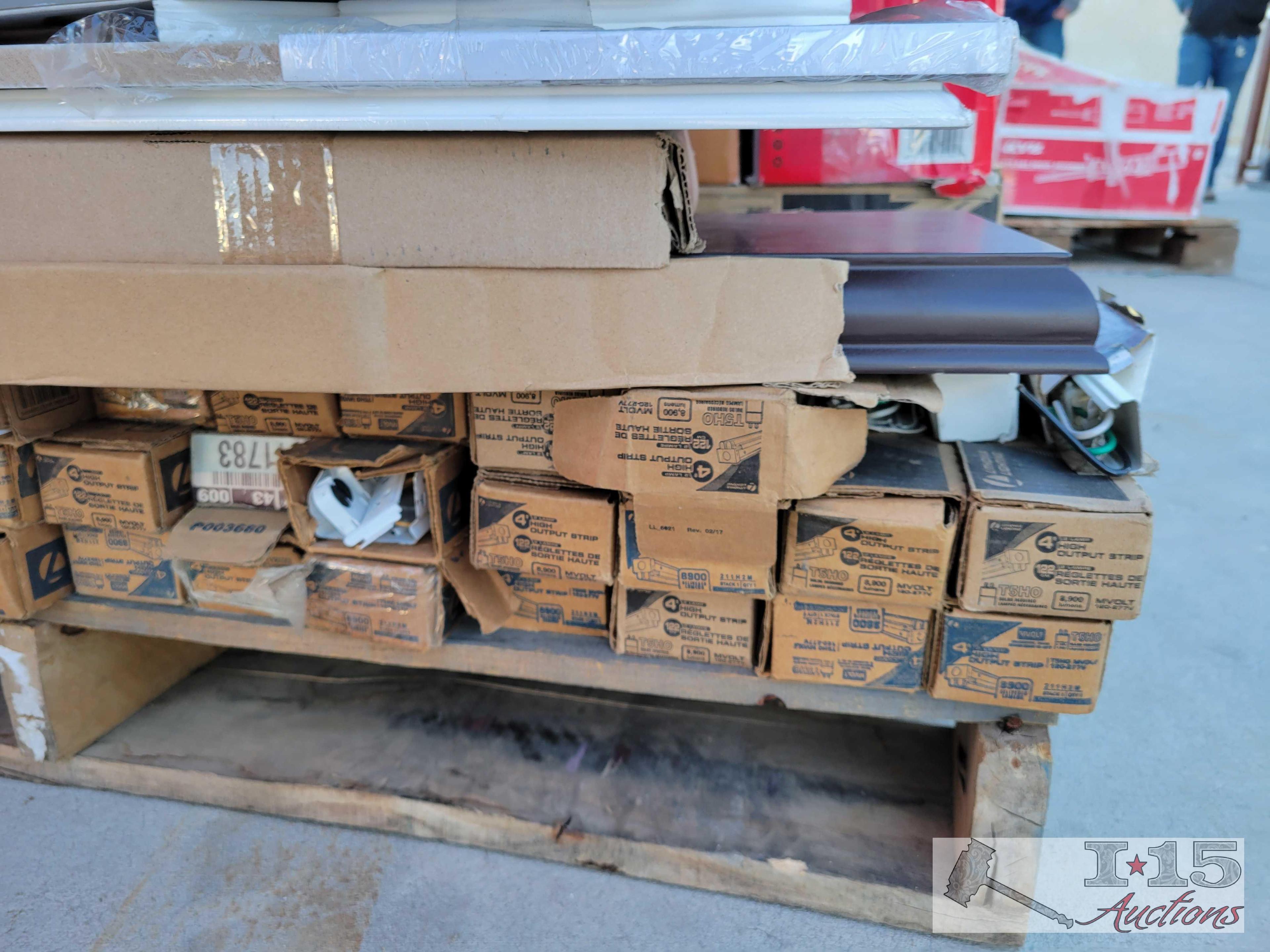 Assorted 4' Light Bars, Zircon MultiScanner, Electric Water Timer, Electrical Outlet Strip