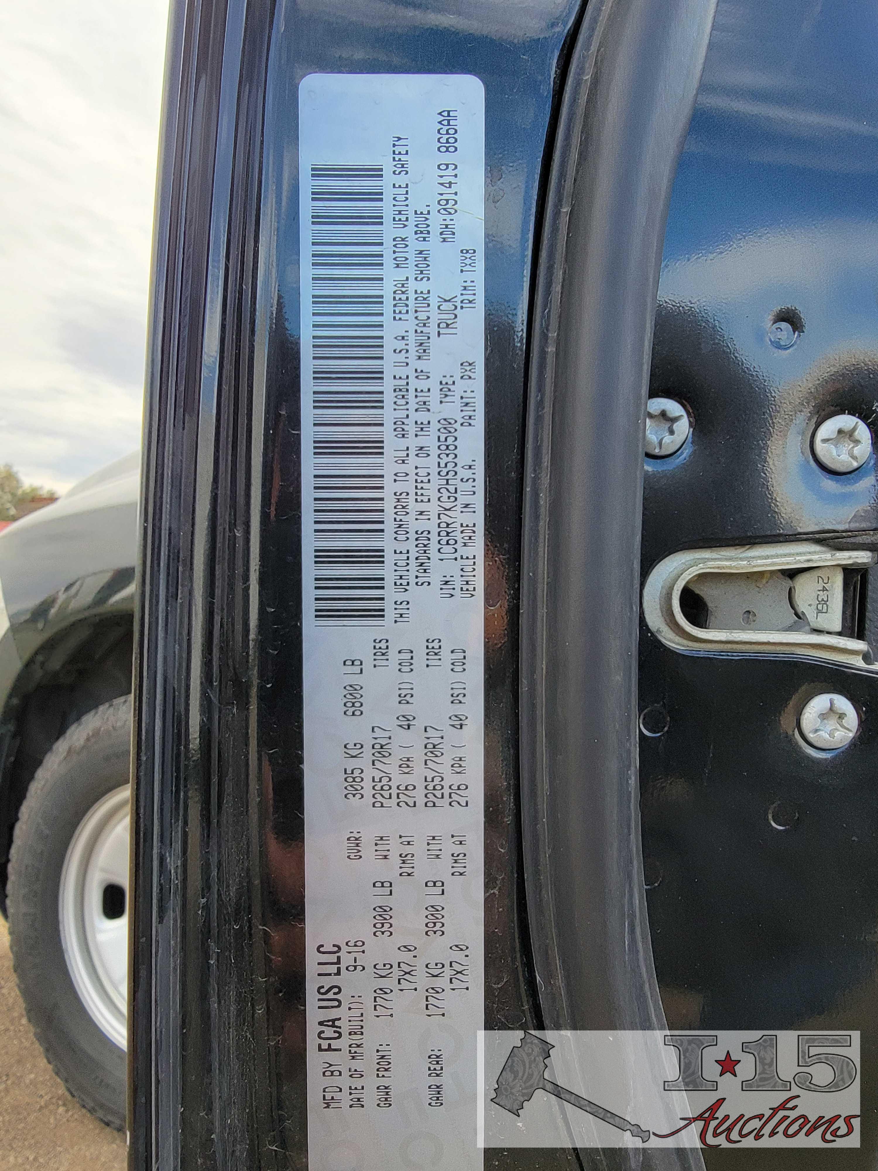 2017 Ram 1500