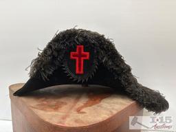 2 Masonic Knights Templar Cap, Masonic Sash