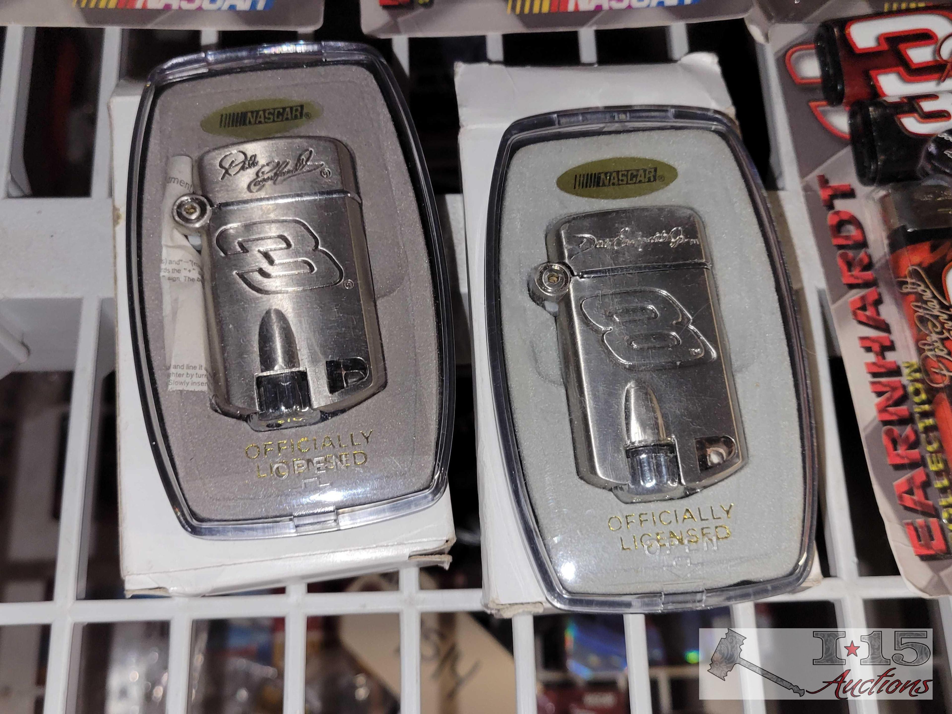 Dale Earnhardt & Earnhardt Jr Lighter Collection