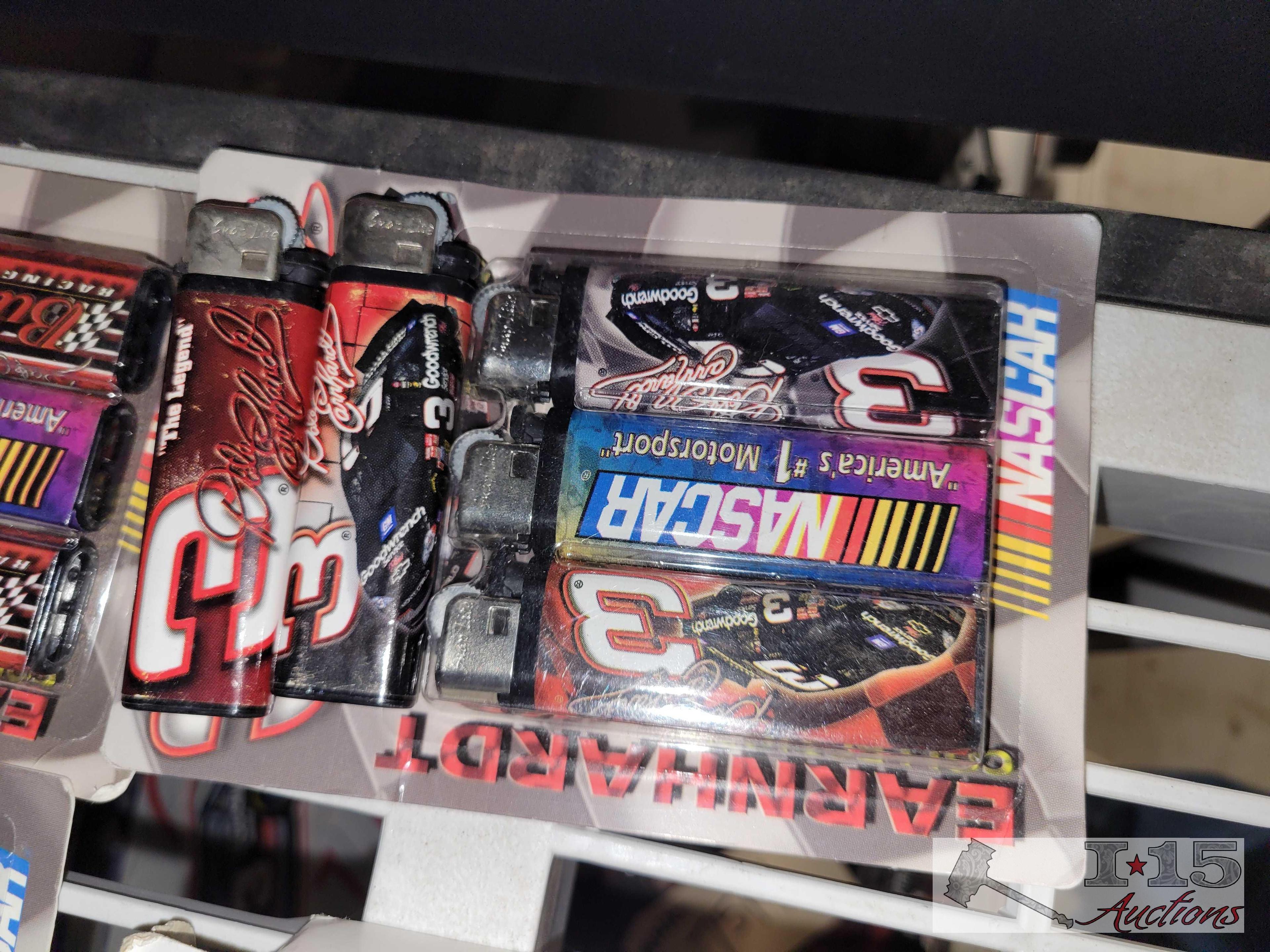 Dale Earnhardt & Earnhardt Jr Lighter Collection