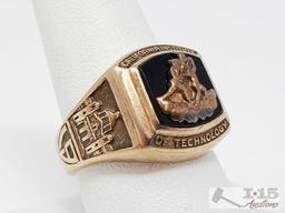 10k Gold 1943 Class Ring, 12.7g