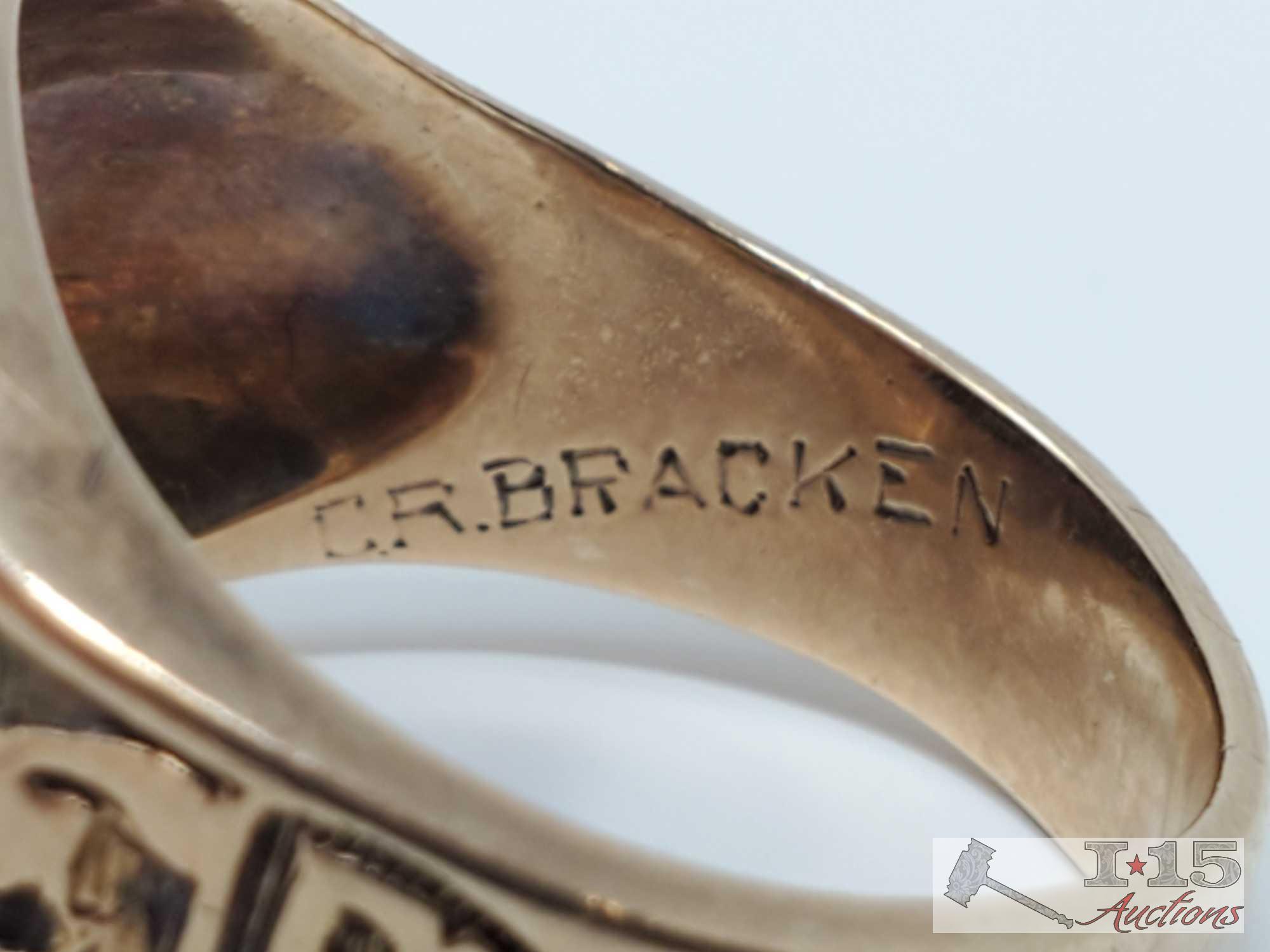 10k Gold 1943 Class Ring, 12.7g