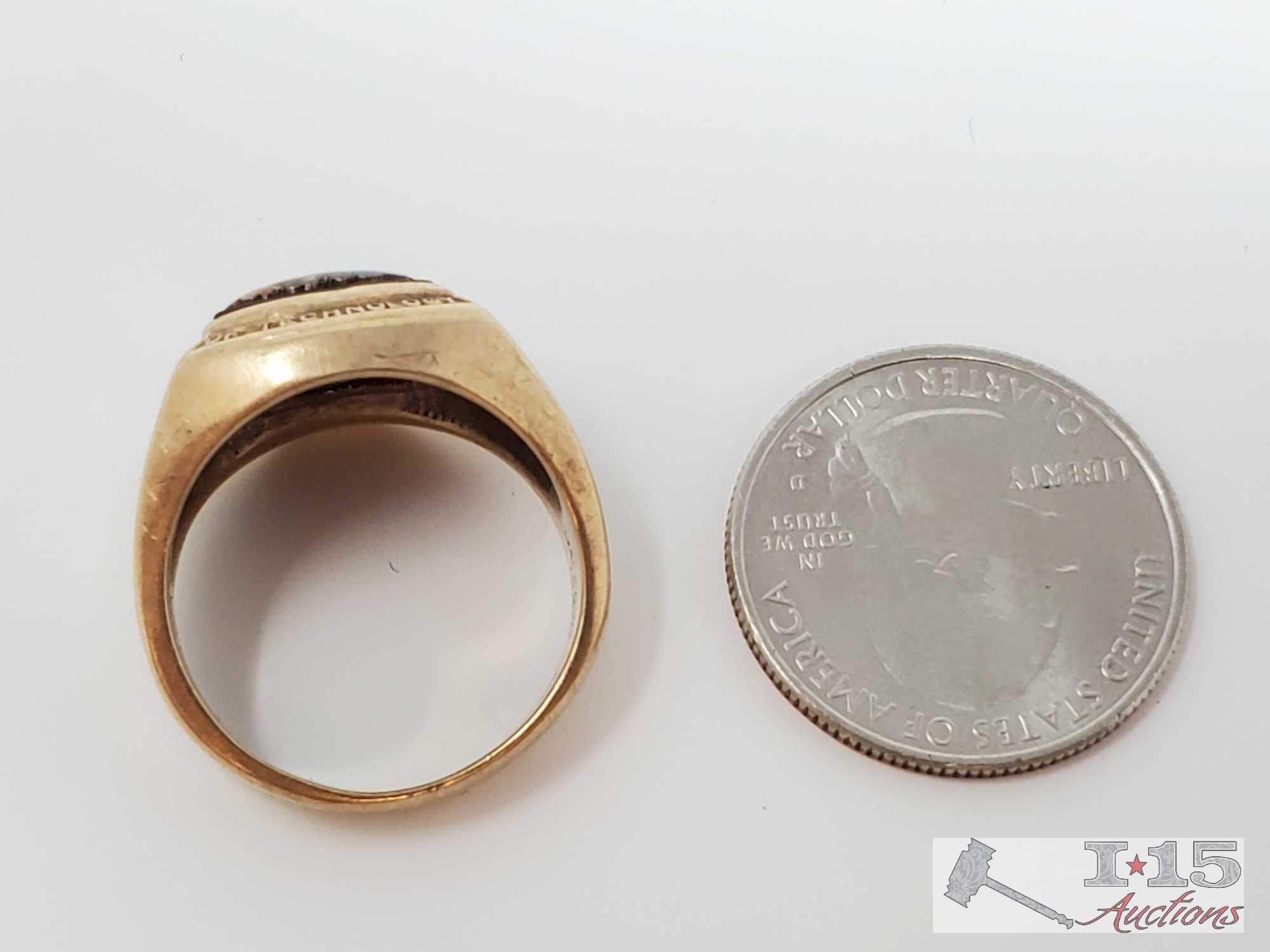 10k Gold 1943 Class Ring, 12.7g