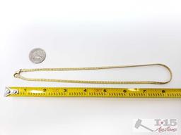 14k Gold Chain, 17.2g