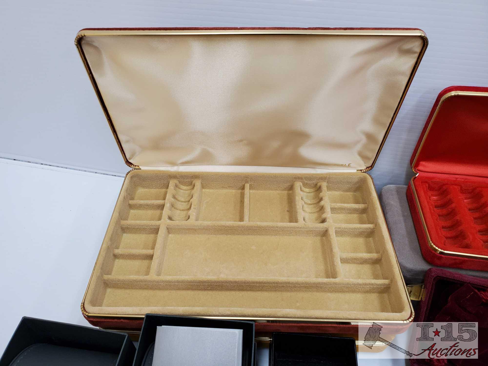 Empty Ring Boxes, Jewelry Boxes, Watch Boxes, and More!