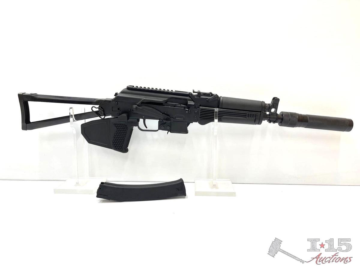 Kalashnikov KR-19 9mm Semi-Auto Rifle w/ Faux Suppressor