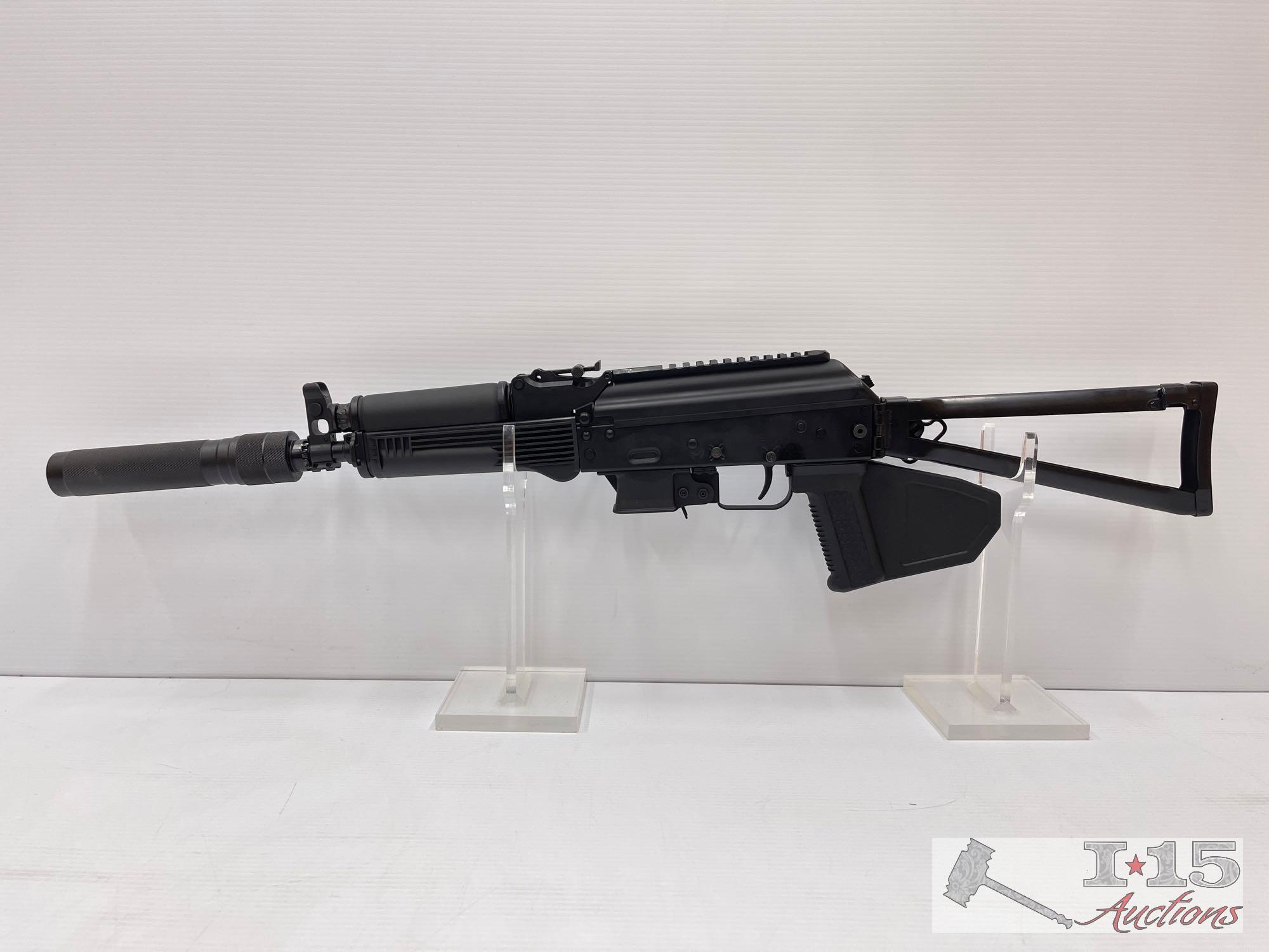 Kalashnikov KR-19 9mm Semi-Auto Rifle w/ Faux Suppressor
