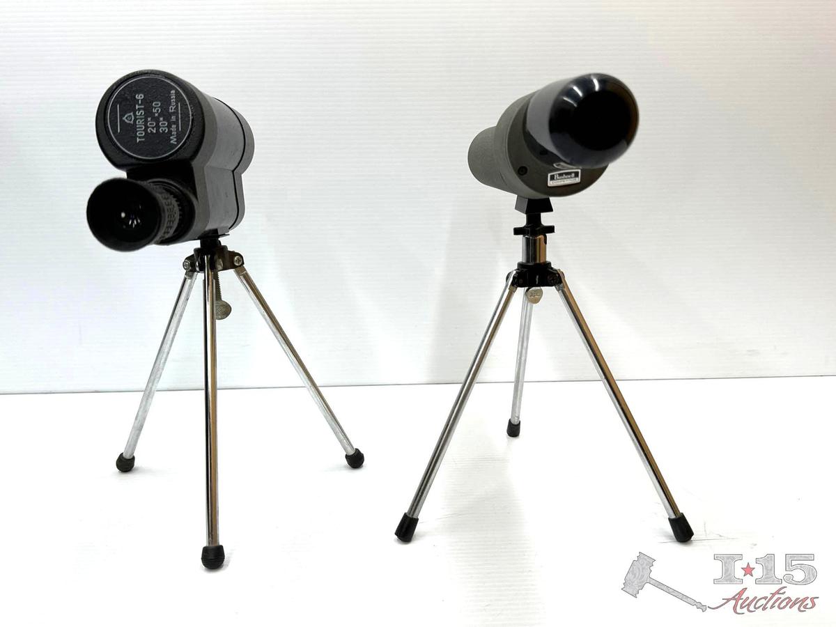 2 Tripod Scopes