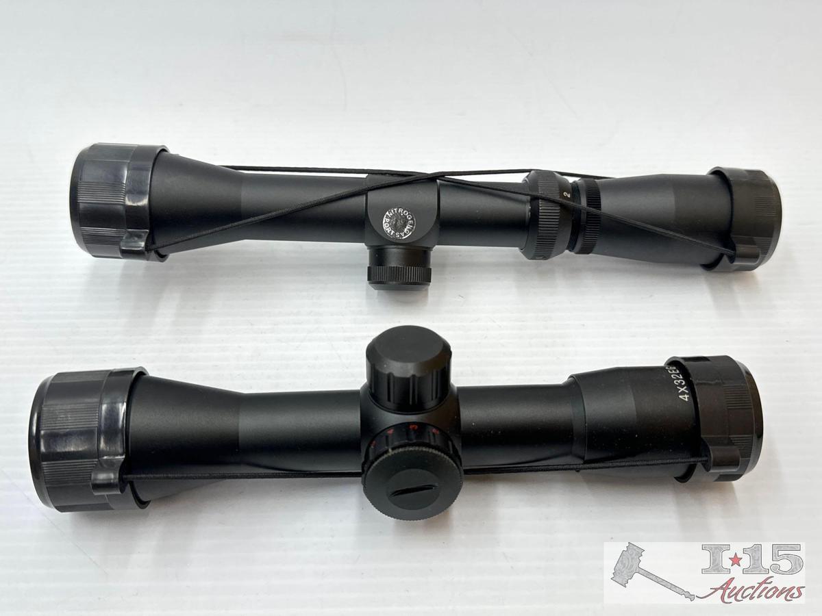 2 Rifle Scopes