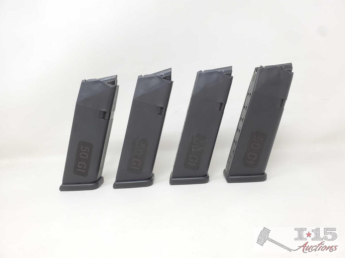 (4) 13rd 50GI Glock Magazines