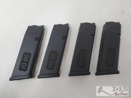 (4) 13rd 50GI Glock Magazines