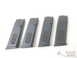 (4) 13rd 50GI Glock Magazines