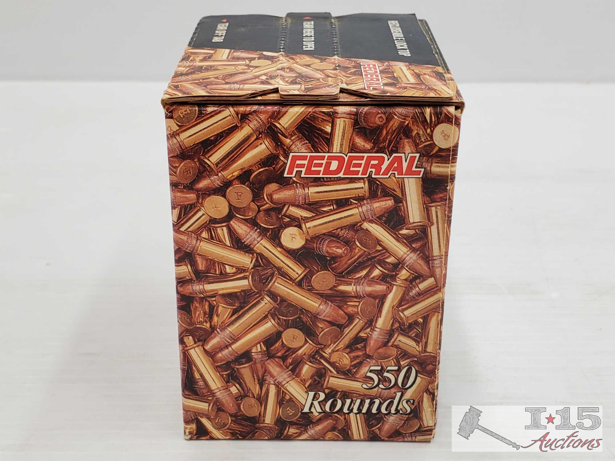 Over 1,000 Rounds Of Federal .22 Cal Ammo