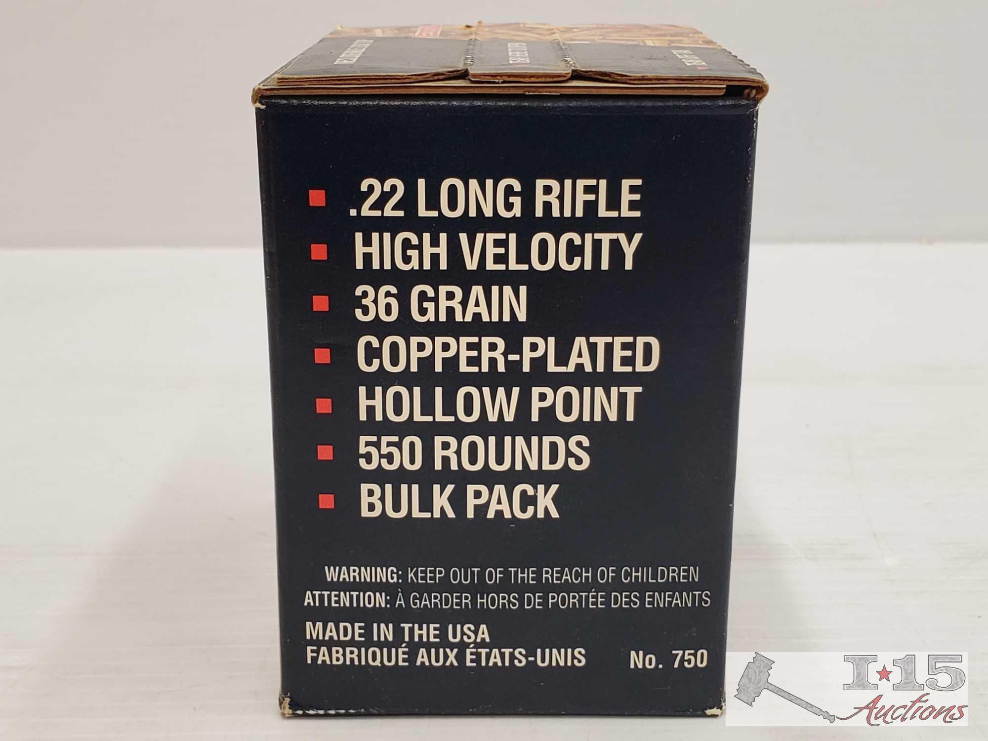 Over 1,000 Rounds Of Federal .22 Cal Ammo