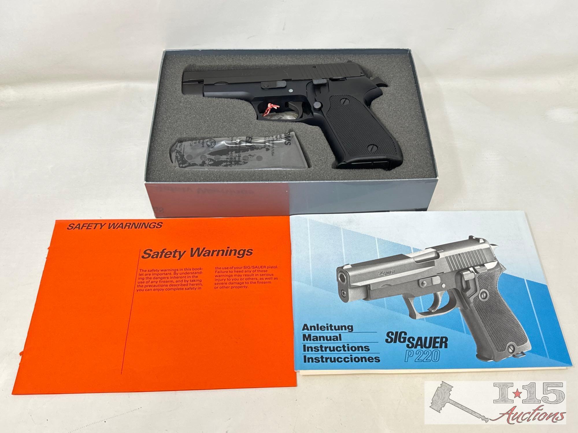 Sig Sauer P2 20 .45 Auto Semi-Auto Pistol
