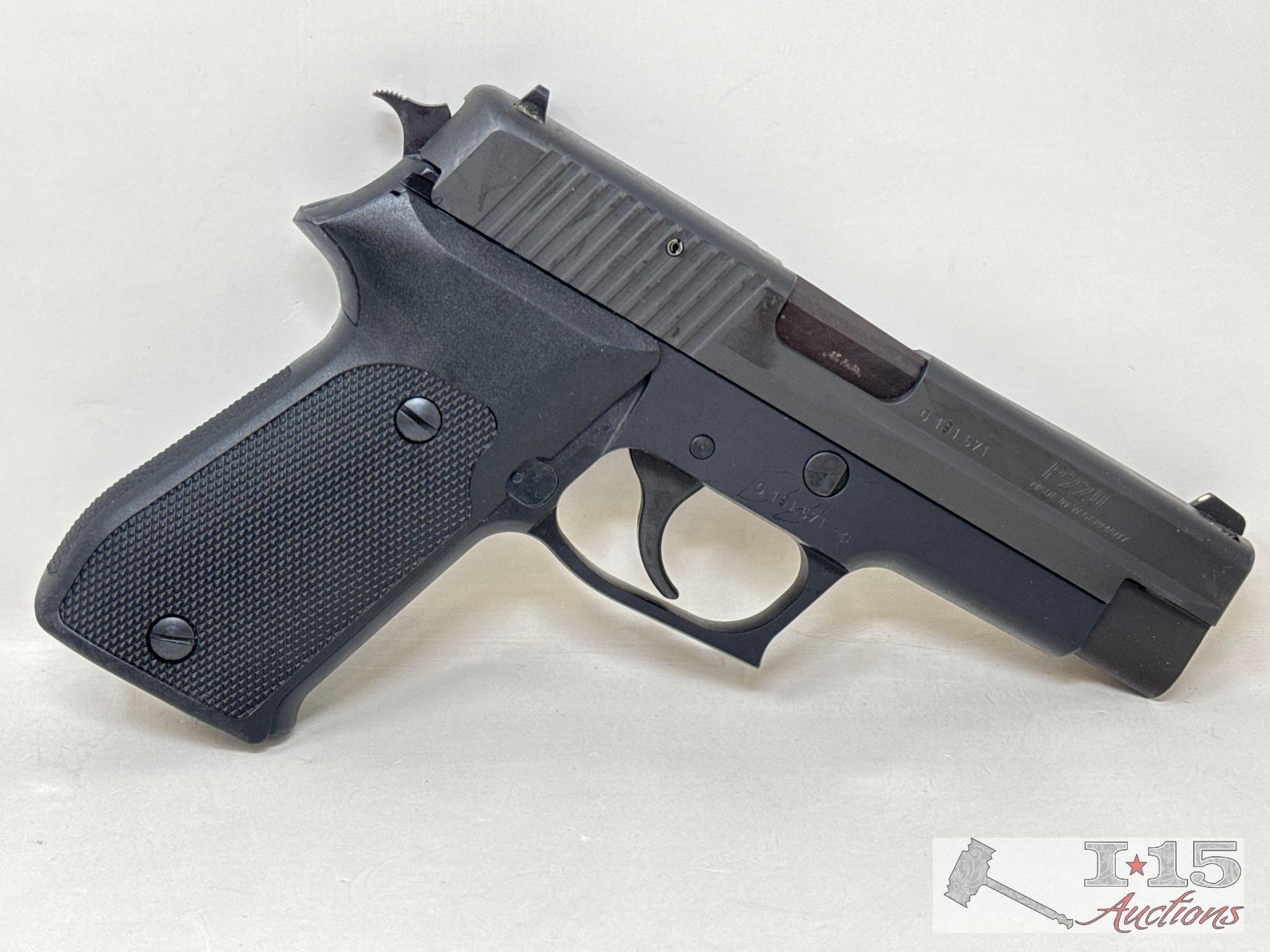 Sig Sauer P2 20 .45 Auto Semi-Auto Pistol