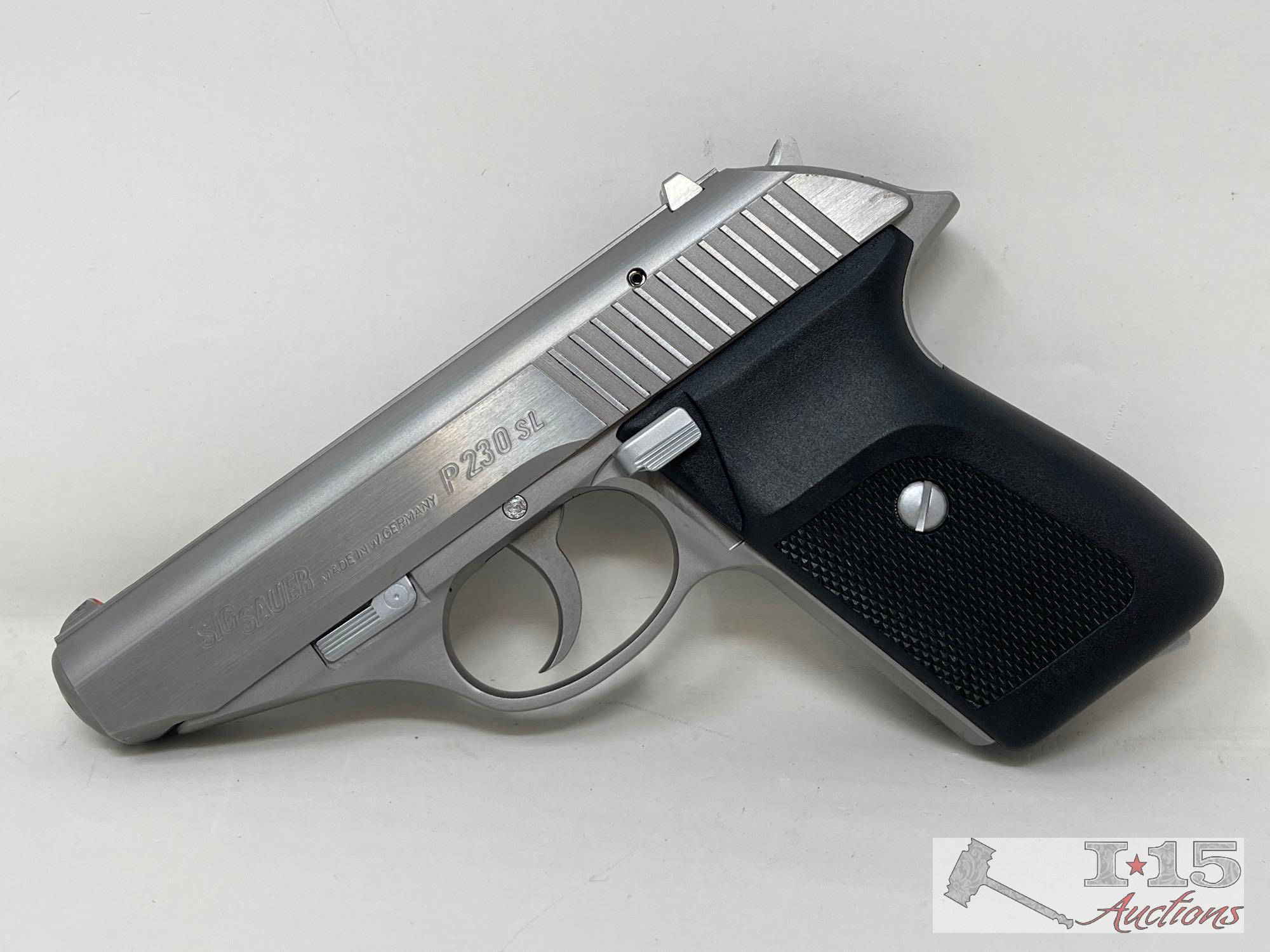 Sig Sauer P230 SL 9mm Semi-Auto Pistol