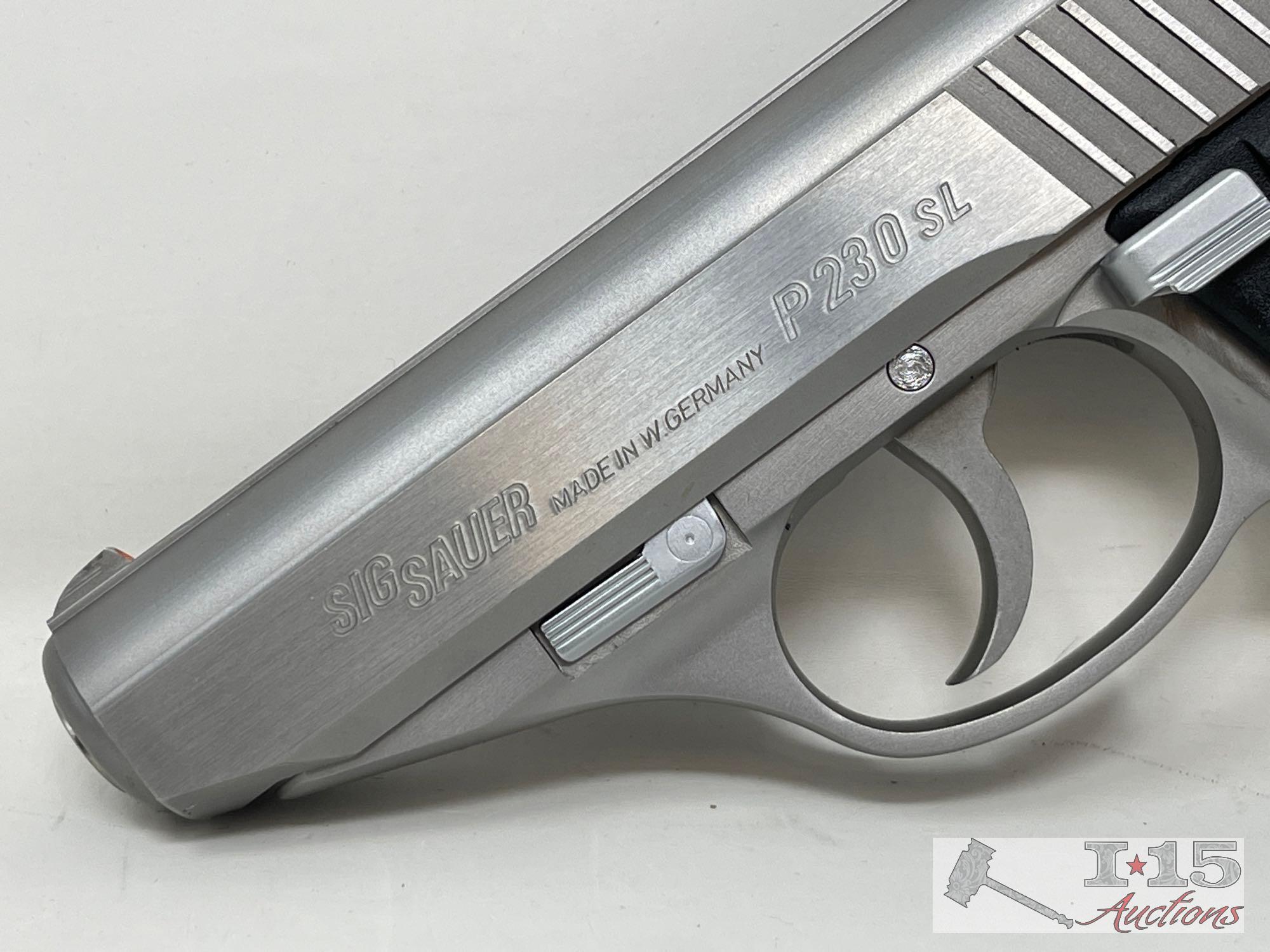 Sig Sauer P230 SL 9mm Semi-Auto Pistol