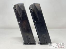 (2) Beretta 92F 9mm 15rd Magazines