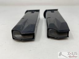 (2) Beretta 92F 9mm 15rd Magazines