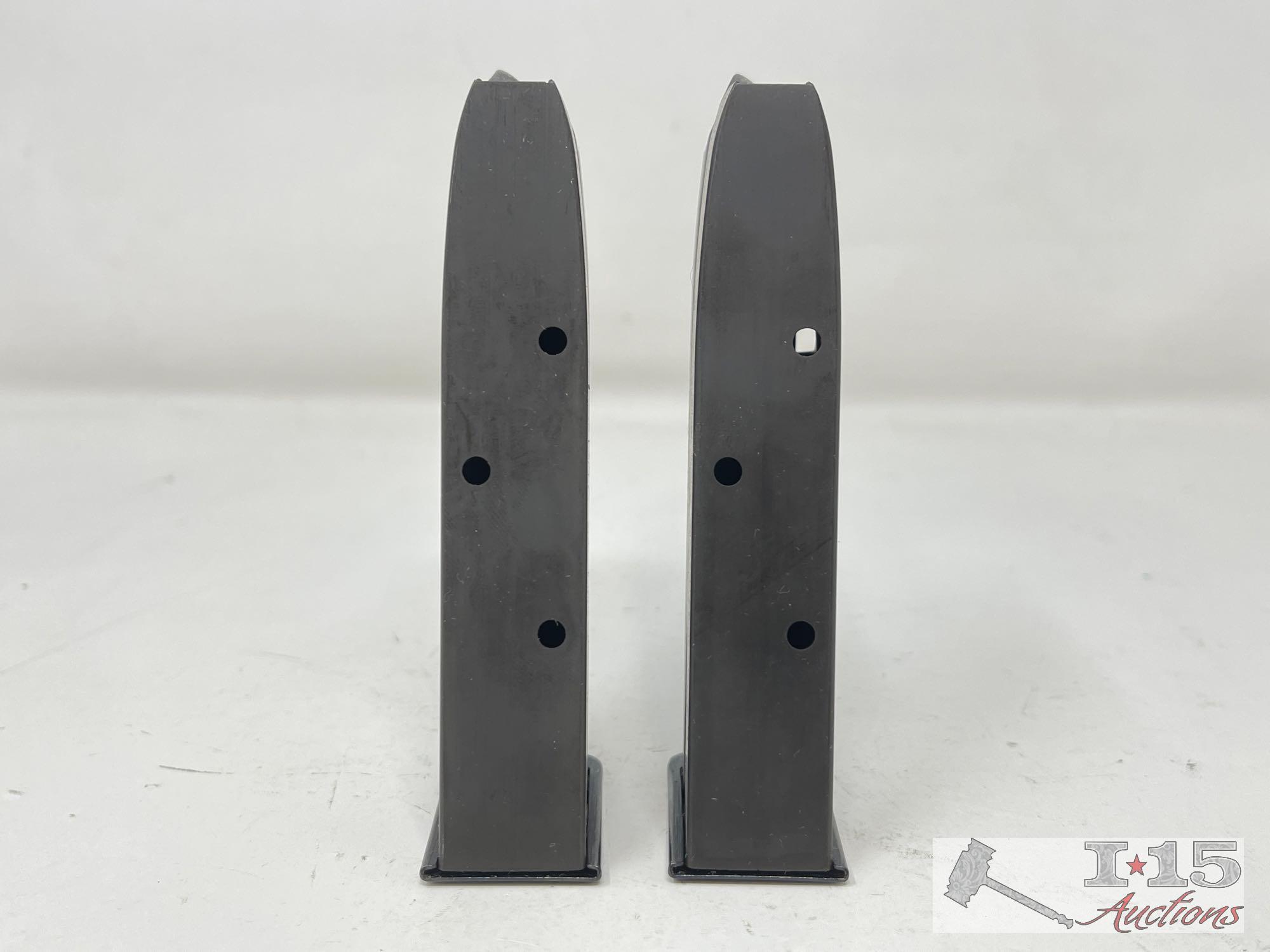 (2) Browning High-Power 9mm 13rd Magazines