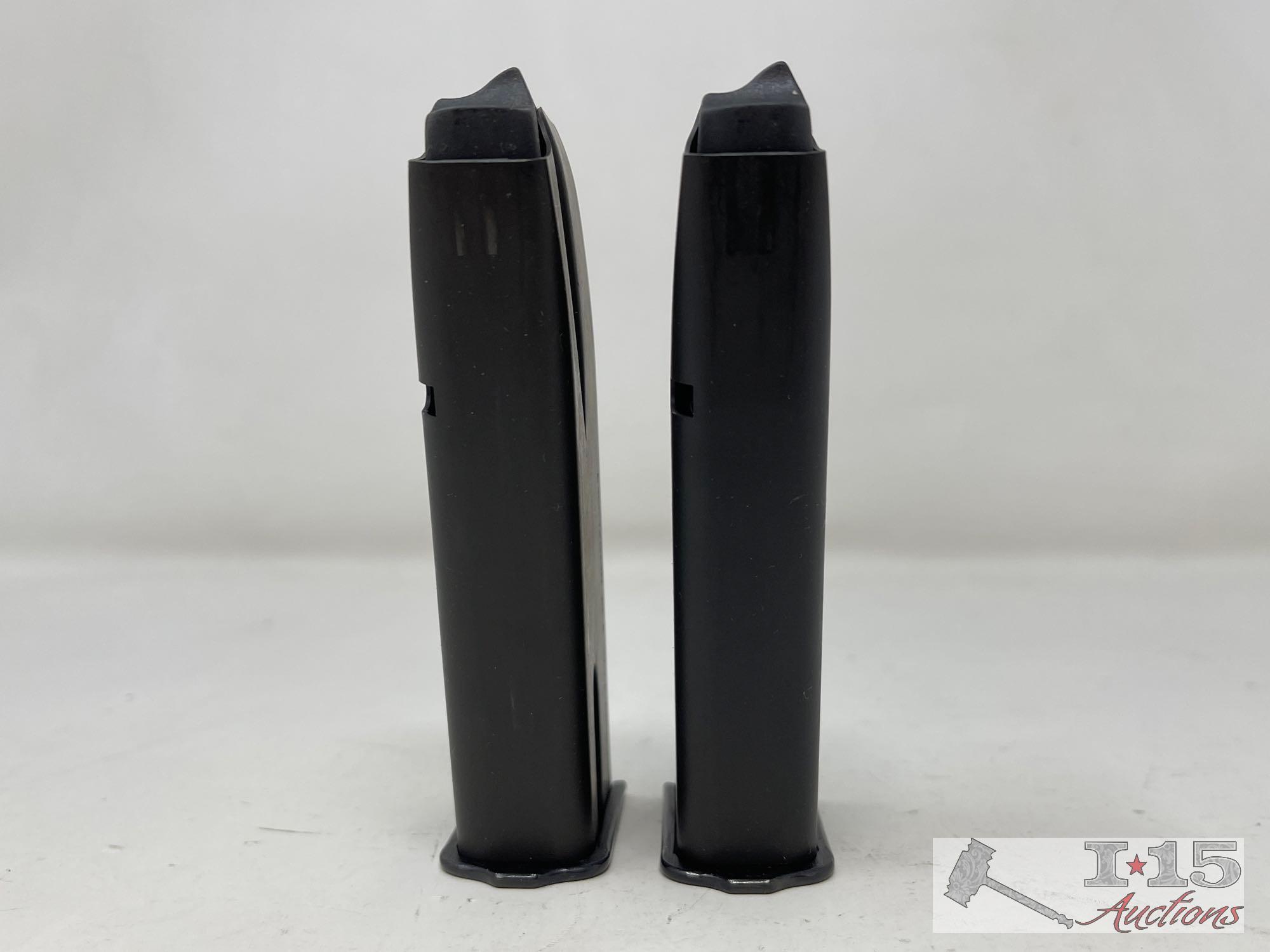(2) Browning High-Power 9mm 13rd Magazines