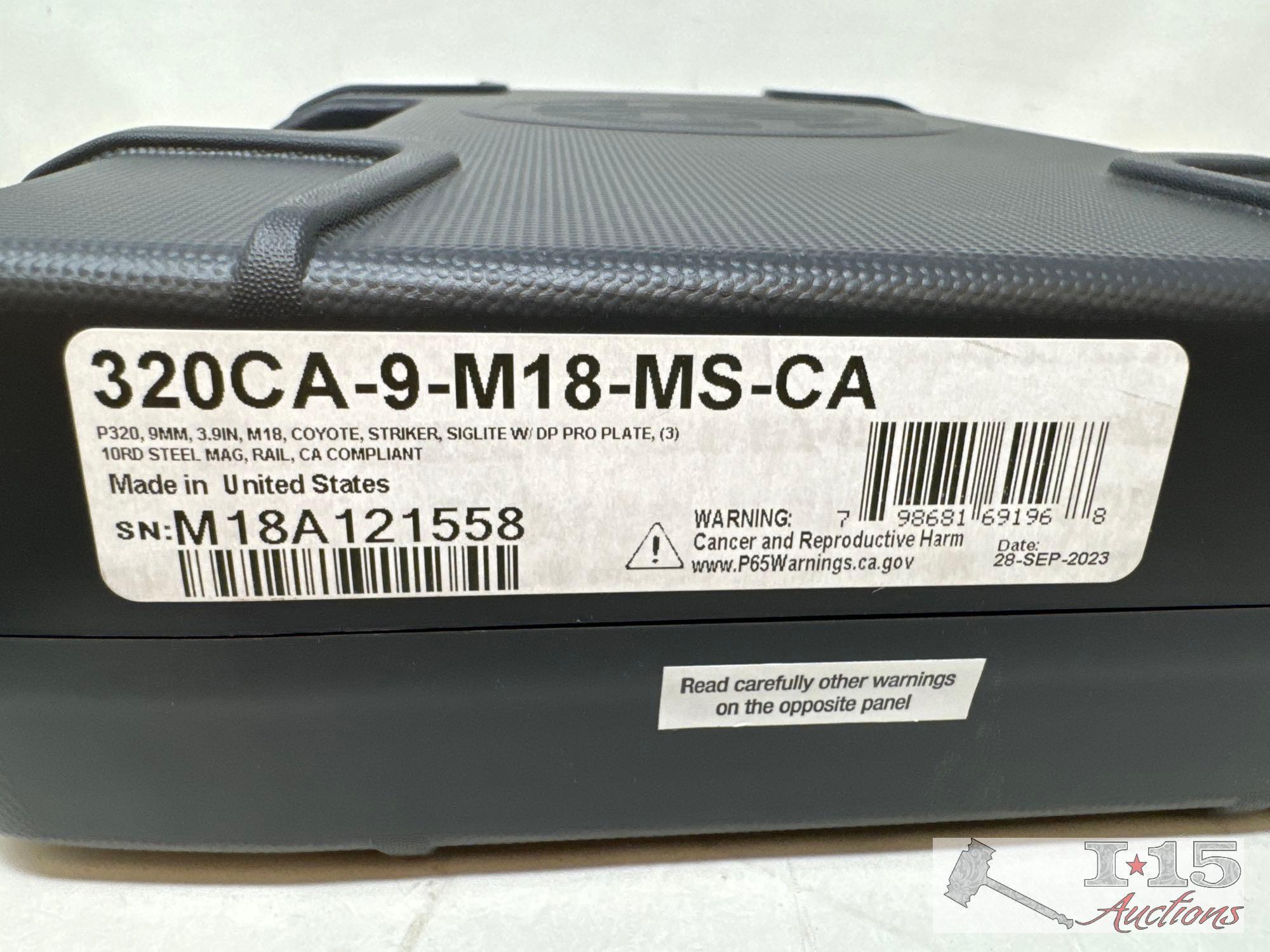 Sig Sauer P320 M18 9mm