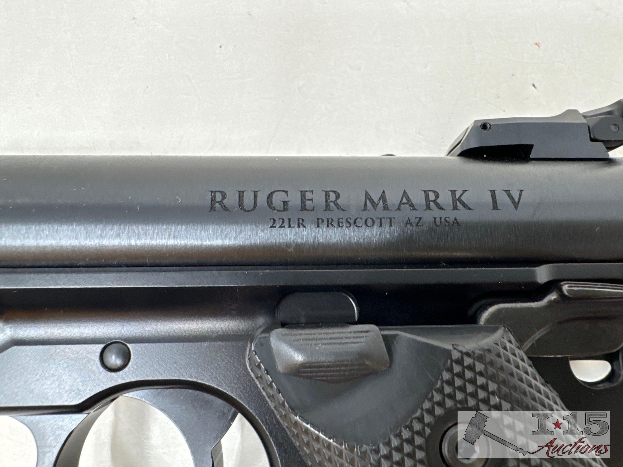 Ruger Mark IV .22Lr Semi-Auto Pistol