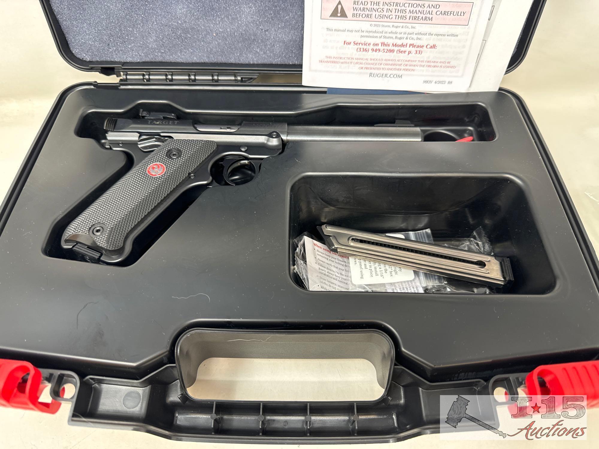 Ruger Mark IV .22Lr Semi-Auto Pistol