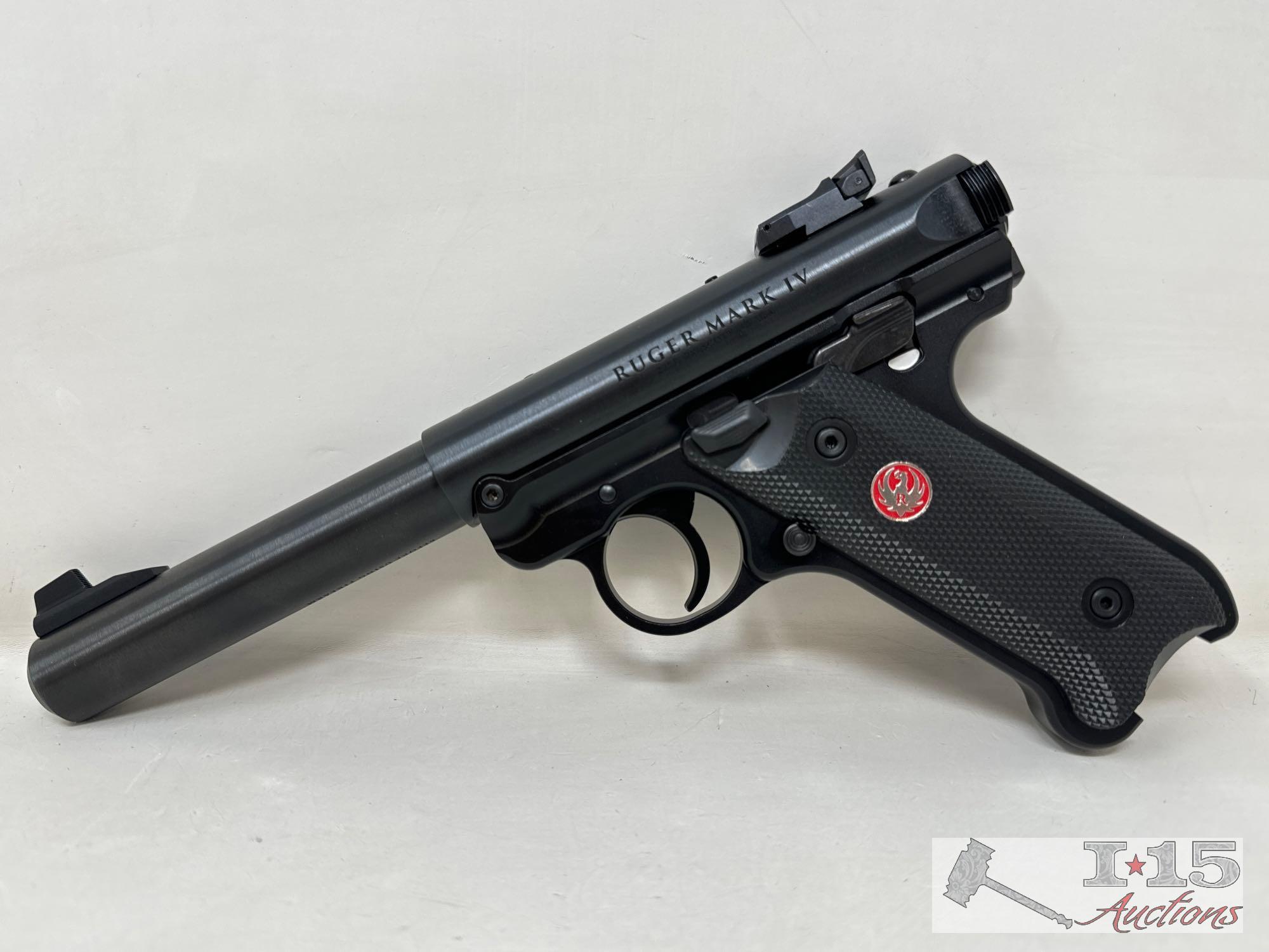 Ruger Mark IV .22Lr Semi-Auto Pistol