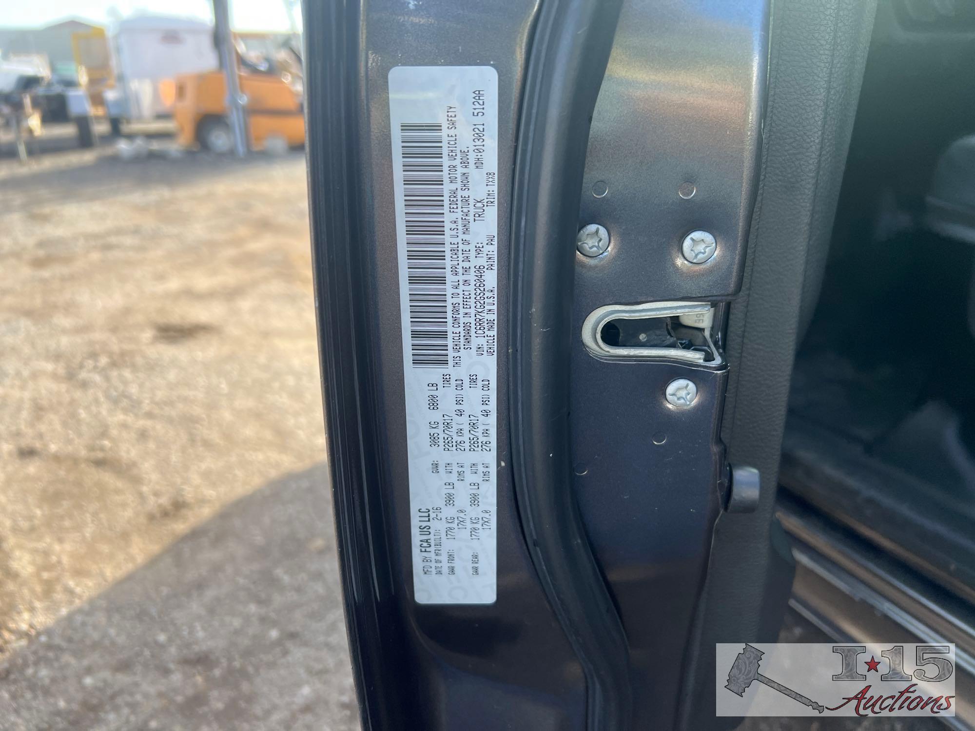 2016 Ram 1500
