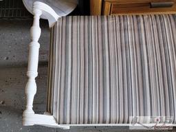 Wooden Cushioned Stool